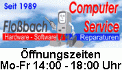 Logo funktioniert nur als Link vom Shop zu www.flossbach.de
